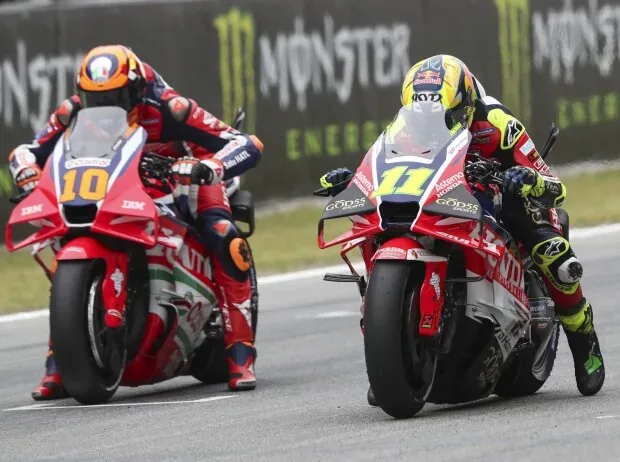 Diogo Moreira, Luca Marini, Startübungen