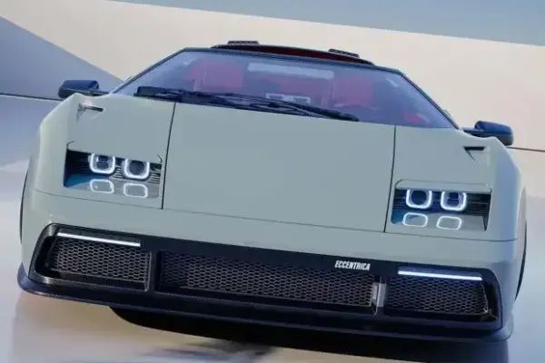 Lamborghini Diablo as Restomod: Eccentrica unveils the V12 Roadster