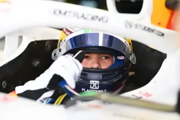 At test drives in Imola: Formula 1 debut of Red Bull junior Nikola Tsolov