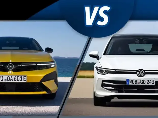 Compact class duel: Opel Astra and VW Golf in direct comparison