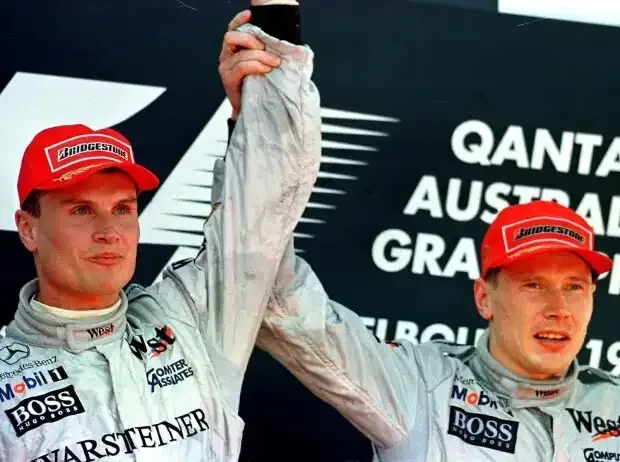 Titel-Bild zur News: David Coulthard, Mika Häkkinen