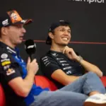 Alexander Albon tells of a curious encounter with Verstappen in Sardinia
