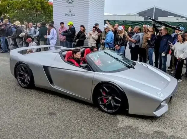 Designer of the Ferrari Enzo designs his own V12 super sports car