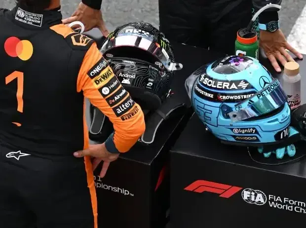 Titel-Bild zur News: Lando Norris, George Russell