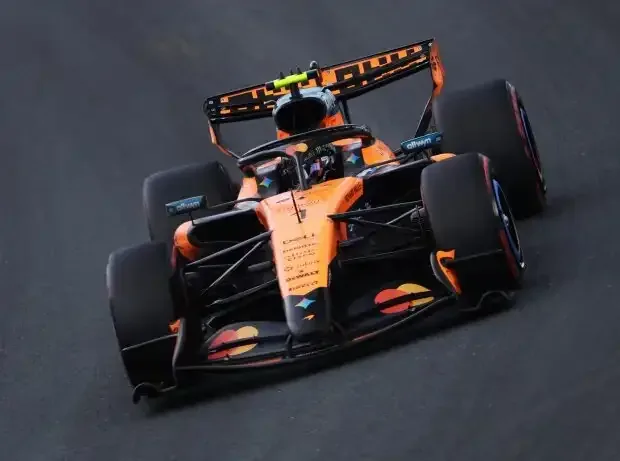Title image for the news: Lando Norris in the McLaren MCL40 at the Formula 1 race in Zandvoort 2026