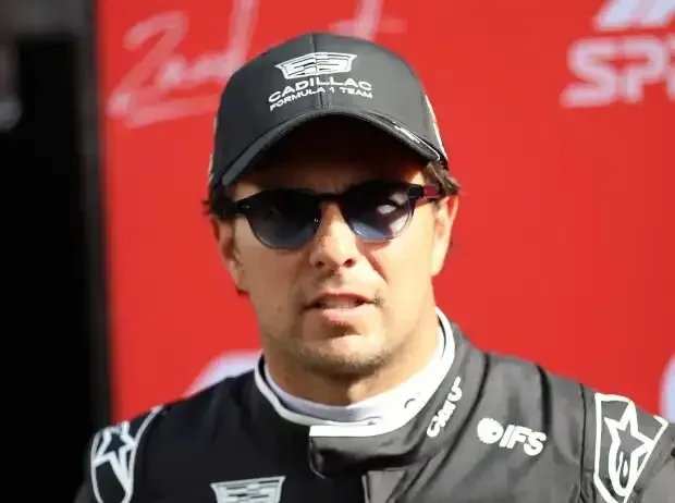 Title image for the news: Sergio Perez in an interview in the Formula 1 paddock
