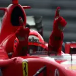 Ferrari races in Monza with a tribute to Formula 1 legend Michael Schumacher