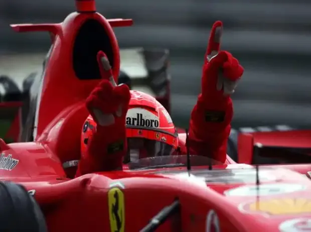 Ferrari races in Monza with a tribute to Formula 1 legend Michael Schumacher