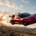 Irre: Tesla's flying car with rocket propulsion is coming!