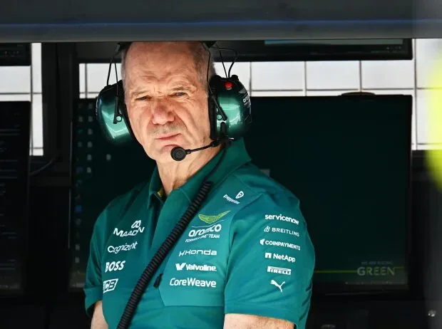 Aston Martin team principal Adrian Newey