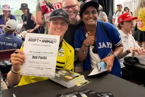 Mick Schumacher takes over sponsorship for world-famous panda bear
