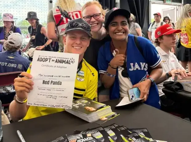 Mick Schumacher takes over sponsorship for world-famous panda bear