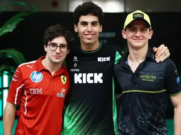 Title image for the news: Gabriel Bortoleto, Leonardo Fornaroli, Rafael Camara