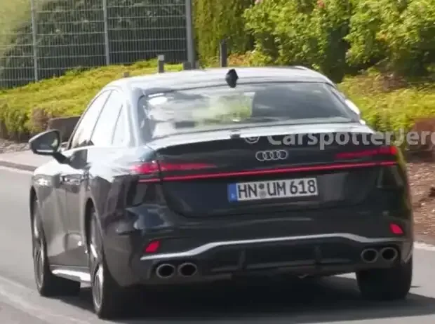 Titel-Bild zur News: Audi S6 ungetarnt