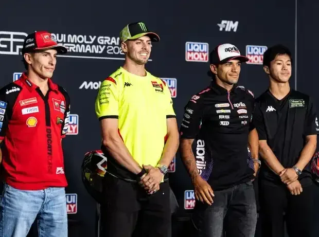 Titel-Bild zur News: Marc Marquez, Fabio Di Giannantonio, Jorge Martin, Ai Ogura