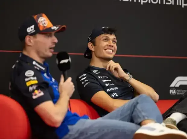 Title image for the news: Alexander Albon, Max Verstappen