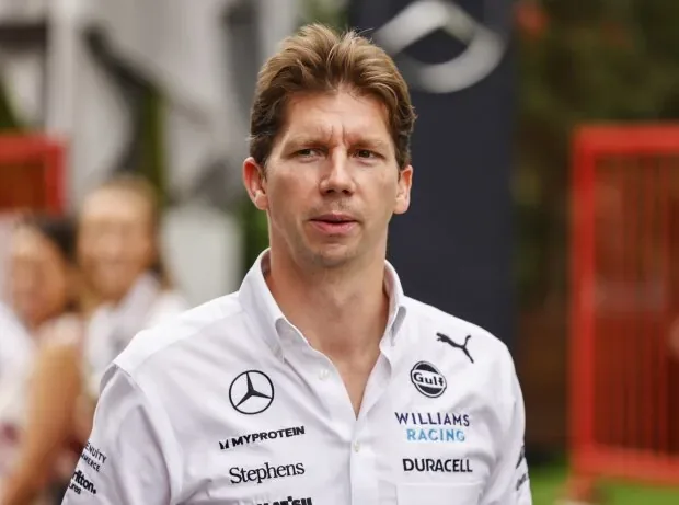 Williams team principal James Vowles