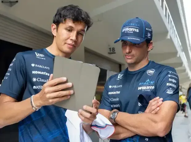 Titel-Bild zur News: Alexander Albon, Carlos Sainz