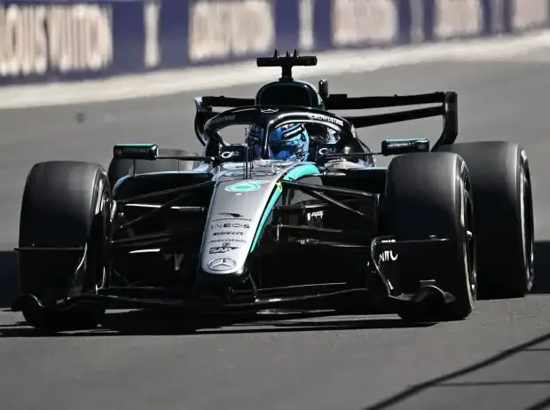 Mercedes explains George Russell's failed strategy in Madrid