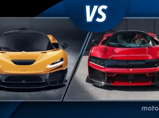 McLaren W1 vs. Ferrari F80: How Different the 1,200-HP Class Is