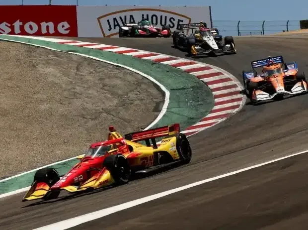 Title image for the news: IndyCar action at Laguna Seca Raceway
