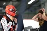 Esteban Ocon (Haas) with race engineer Laura Müller