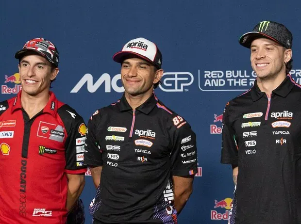 Marc Marquez, Jorge Martin, Marco Bezzecchi