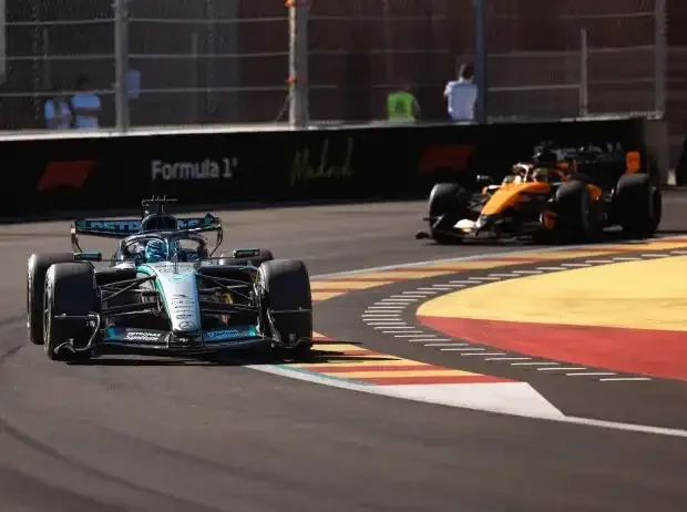 Title image for the news: George Russell (Mercedes W17) at the Formula 1 race in Madrid 2026