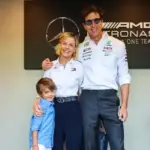 Proud dad: Son of Susie and Toto Wolff wins first karting title