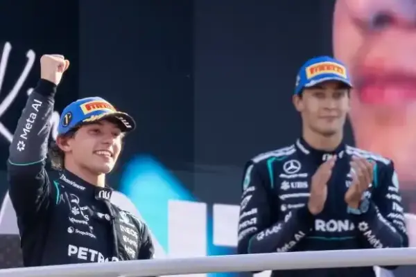 George Russell on Antonelli dominance: "I have an answer"