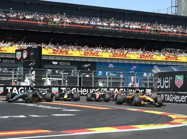 Titel-Bild zur News: Andrea Kimi Antonelli, Lando Norris, Lewis Hamilton