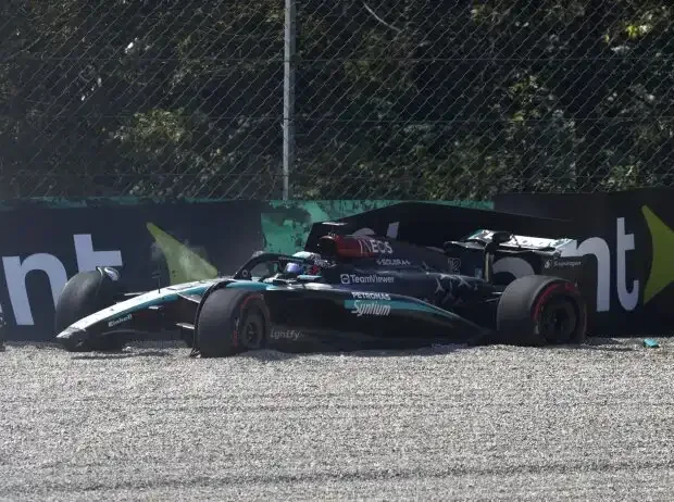 Titel-Bild zur News: Kimi Antonelli beim Formel-1-Rennen in Monza 2024