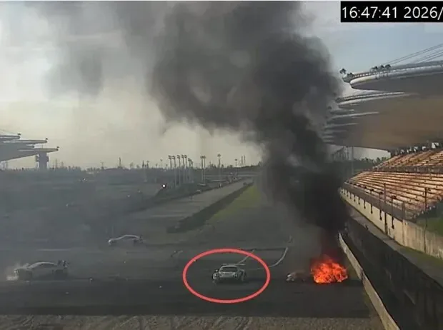 Unfall von Ollie Millroy in Shanghai