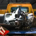 Baptism by fire in Madrid: Formula 2 car catches fire after severe crash