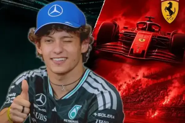 Kimi Antonelli to Ferrari? Lewis Hamilton: "Toto will not do a damn thing ..."