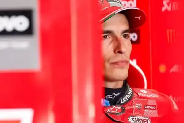 Marc Marquez shows the unvarnished image of his right arm