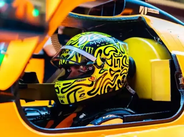 Lando Norris testet McLaren-Hypercar in Portimao