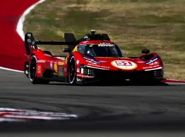 Titel-Bild zur News: Ferrari eroberte die Pole in Austin hauchdünn