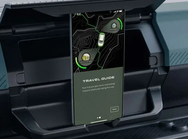 Smartphone-Halterung im Dacia Spring 2027