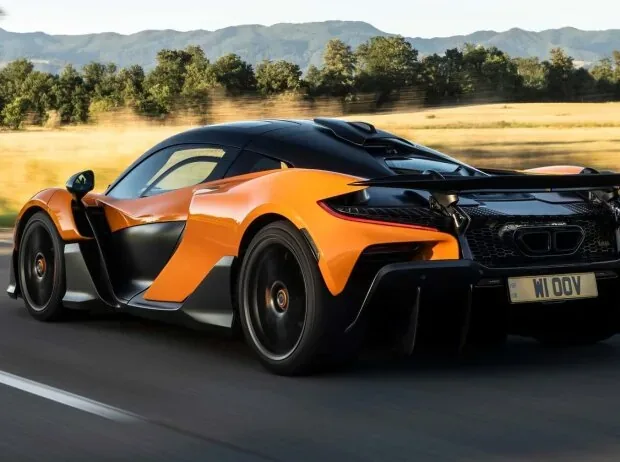 McLaren W1, Heckansicht