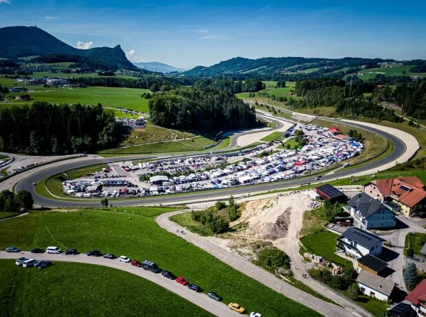 Fahrerlagerkurve des Salzburgrings