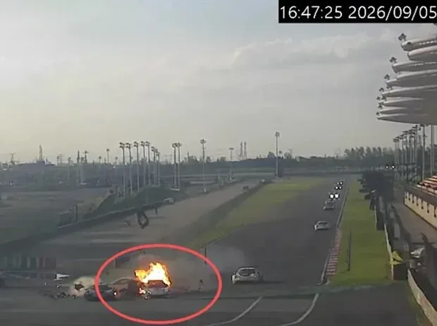Unfall von Ollie Millroy in Shanghai