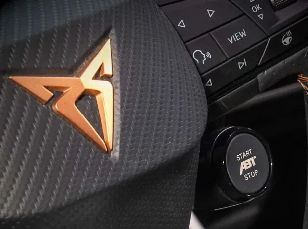 Cupra-Lenkrad im Detail
