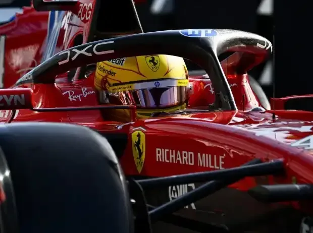 Titel-Bild zur News: Lewis Hamilton (Ferrari) beim Großen Preis von Italien 2026