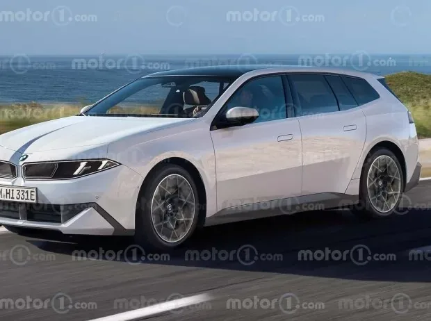 BMW i3 Touring (2027), im künstlerischem Rendering von Motor1.com