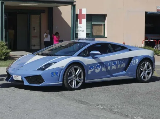 In 20024, the Italian Polizia di Stato received this Lamborghini Gallardo