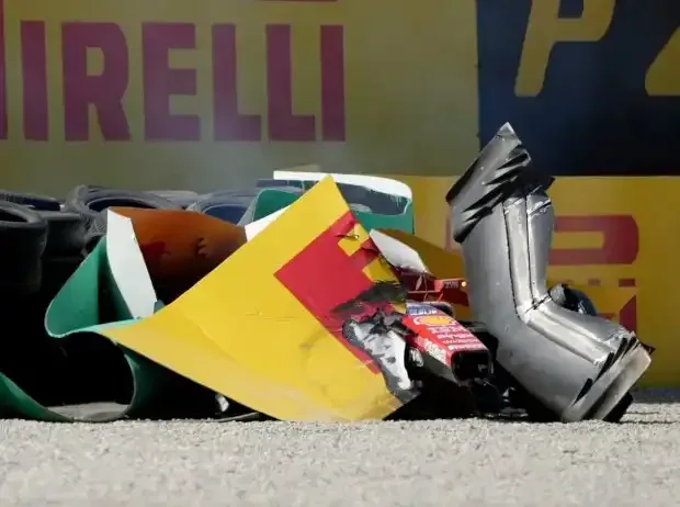 Title image for the news: Charles Leclerc (Ferrari SF-26) crashes at the Formula 1 race in Italy 2026