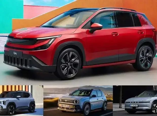 Skoda Epiq in the Electric Check: Comparison with Kia, Renault, and Hyundai