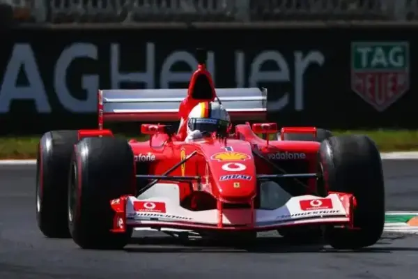 "Felt him": Sebastian Vettel with emotional demonstration in Schumacher Ferrari