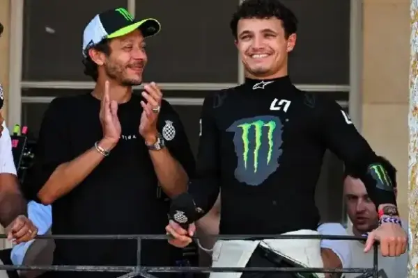 Valentino Rossi: Proud of Lando Norris's performance!